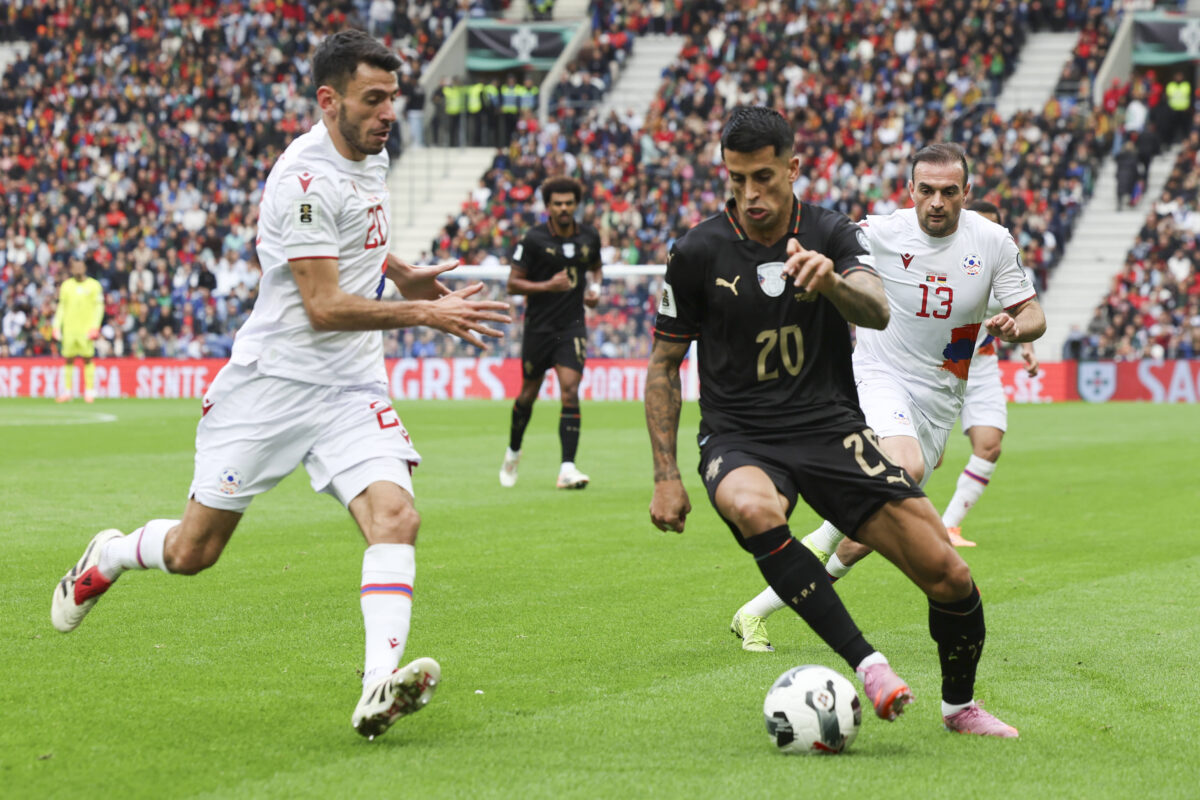 Joao Cancelo con la maglia del Portogallo