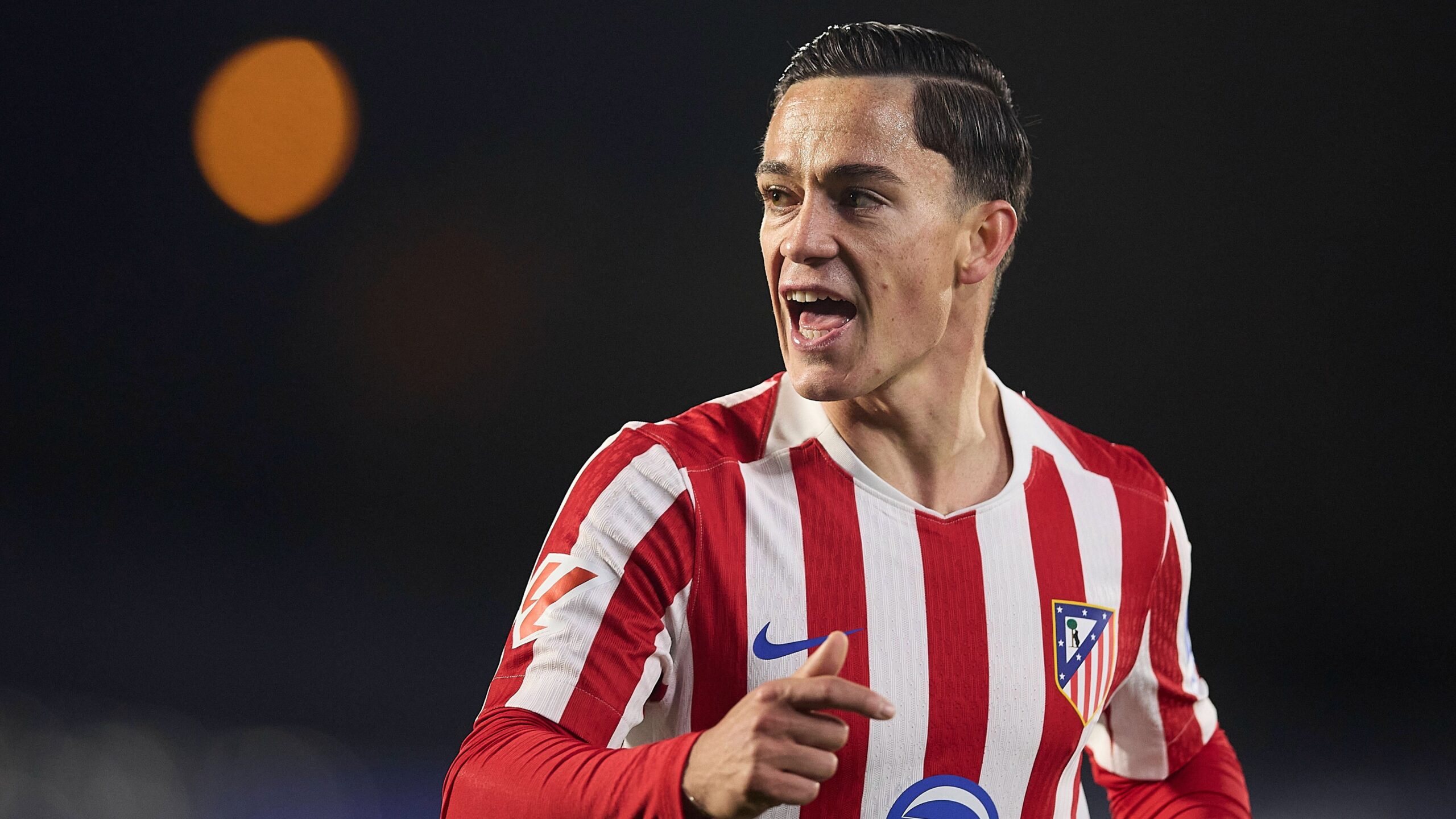 Jack Raspadori con la maglia dell'Atletico