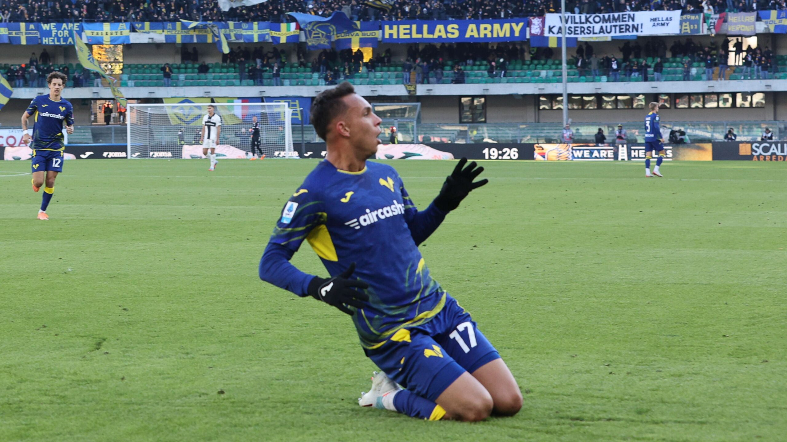 Verona, Giovane &egrave; una delle sorprese di questa prima parte di campionato