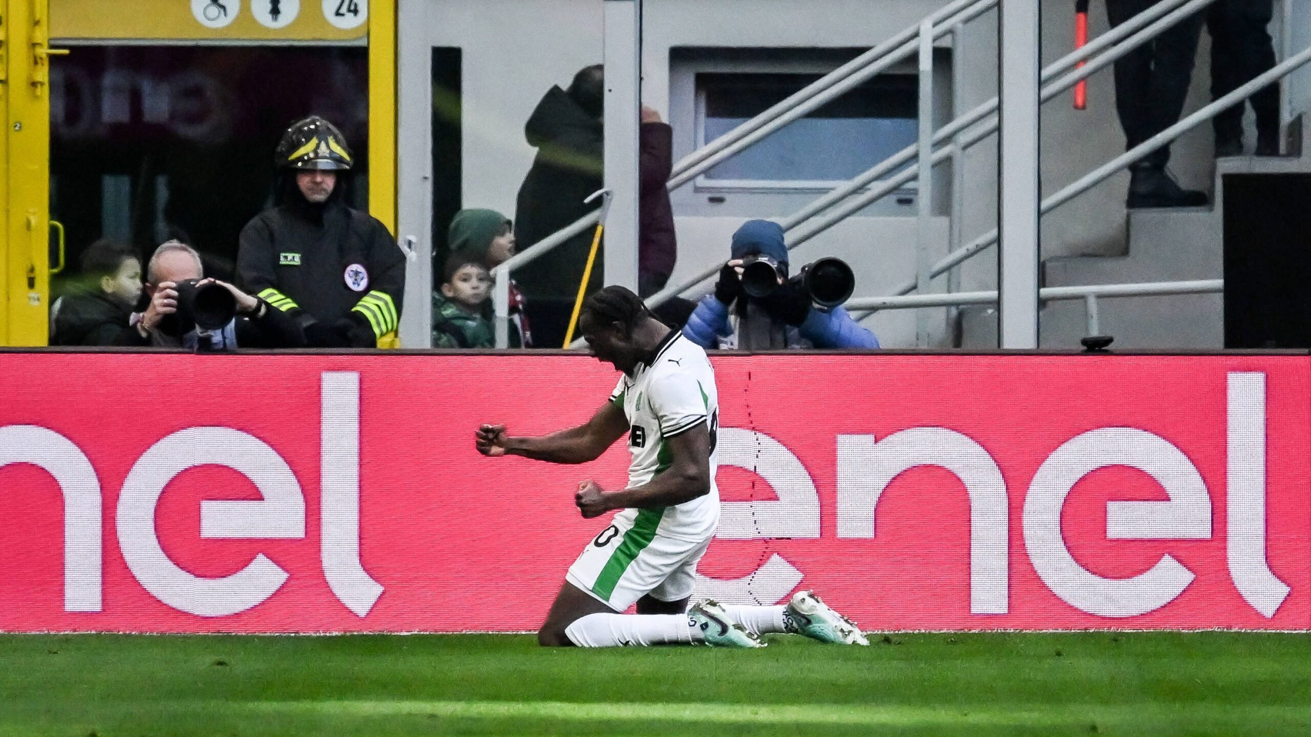 Sassuolo, Kone in gol contro il Milan