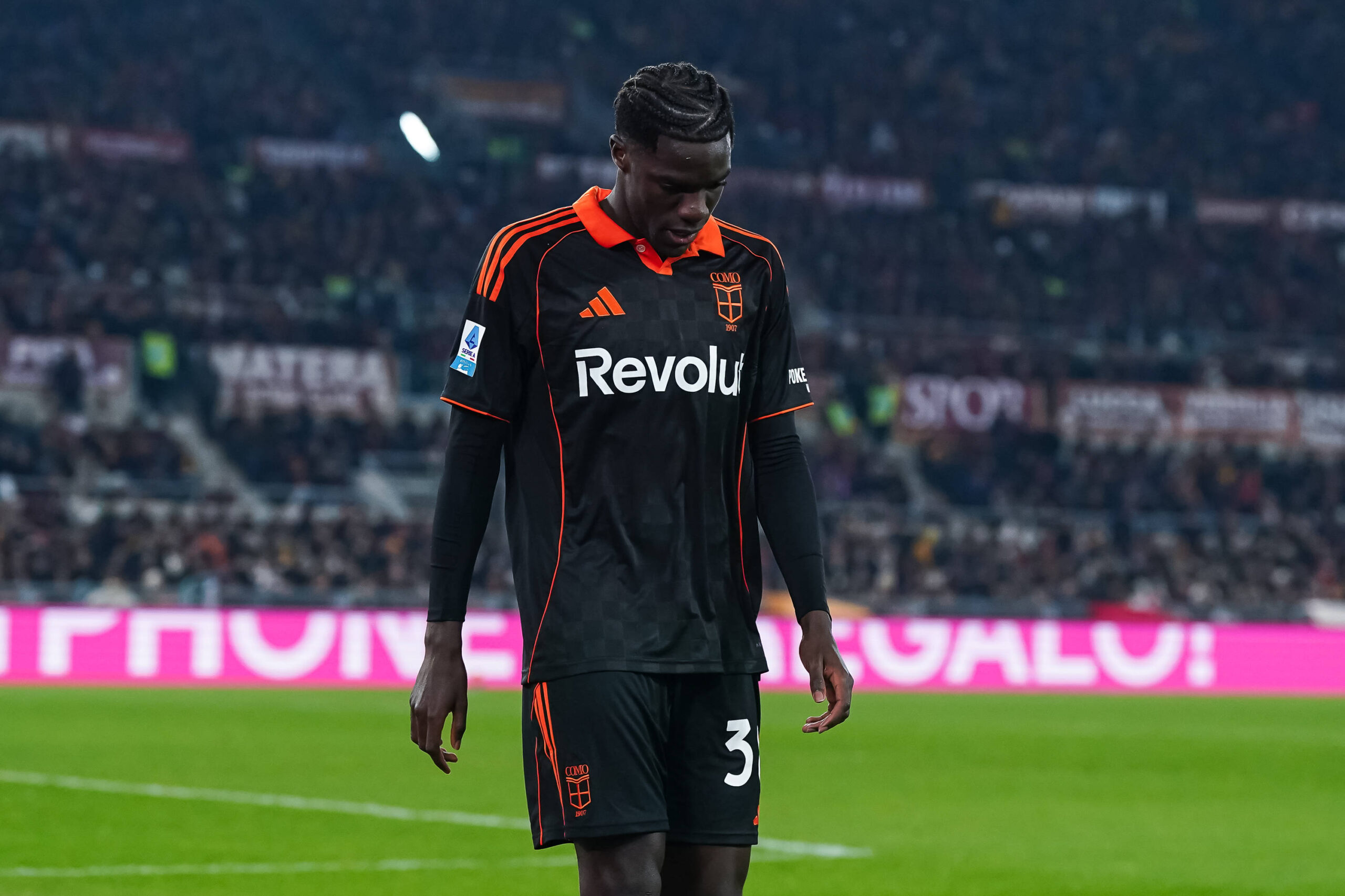 Diao esce dal campo a testa bassa