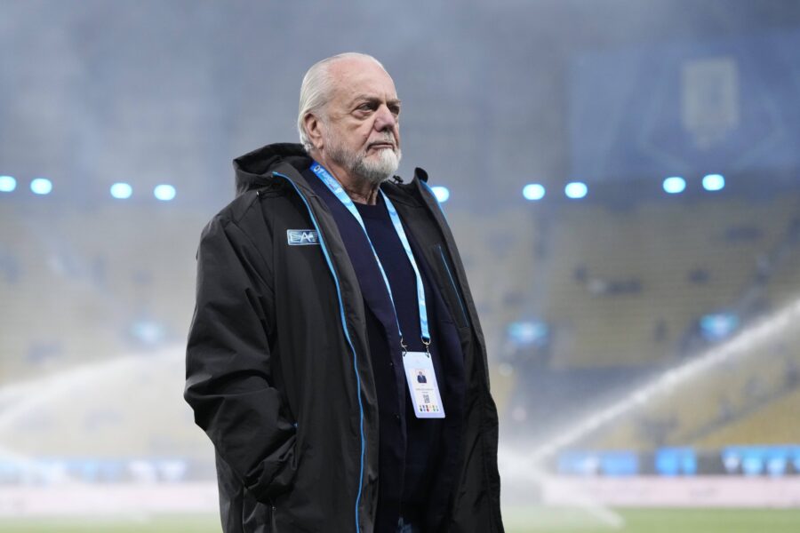 Aurelio De Laurentiis, presidente del Napoli