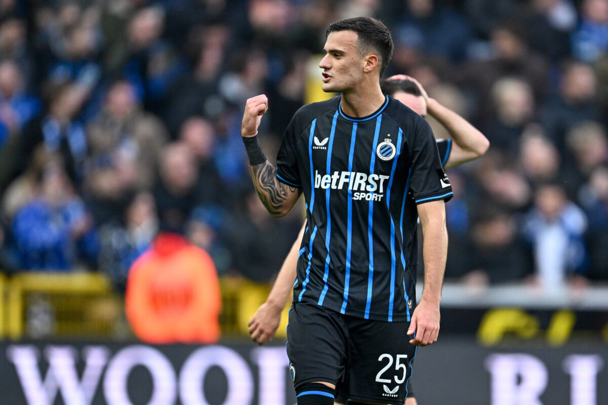 Aleksandar Stankovic con la maglia del Club Brugge