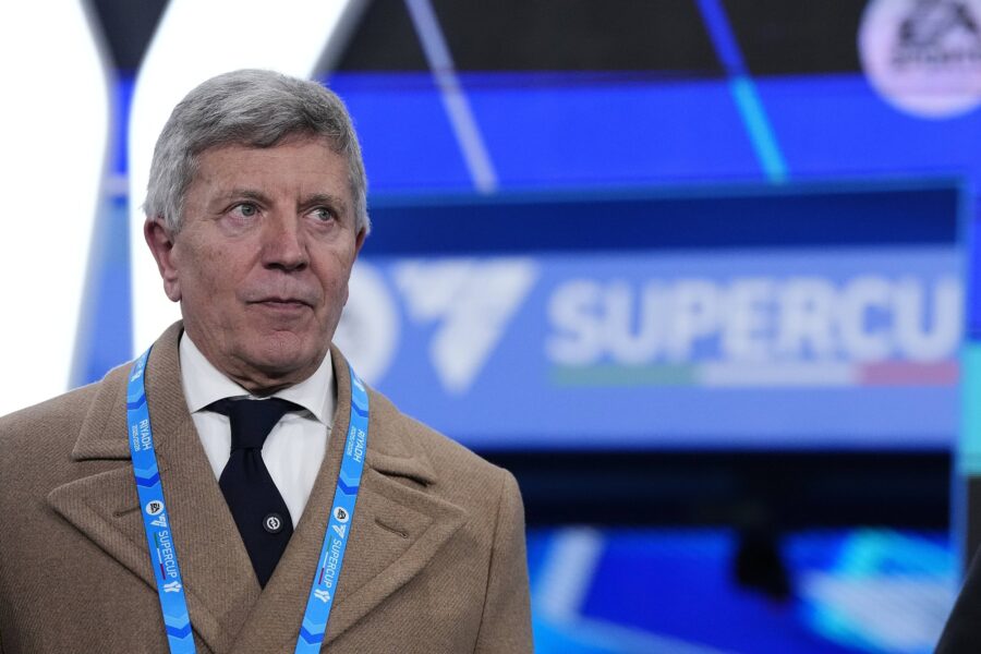 Ezio Simonelli, presidente della Lega Serie A