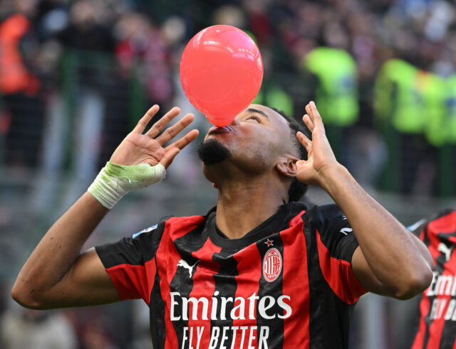 L'esultanza di Nkunku dopo il gol