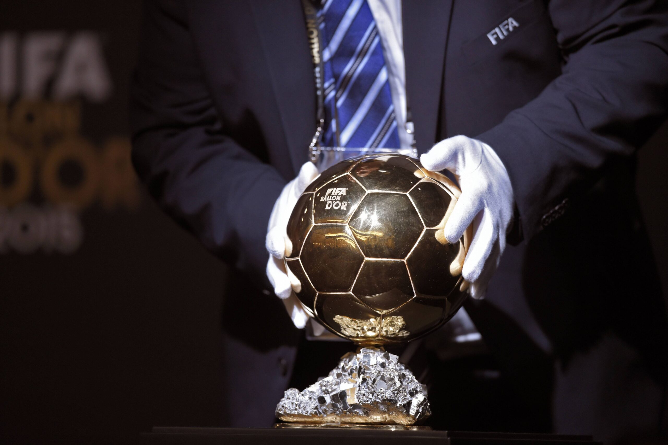 Il trofeo del Pallone d'Oro