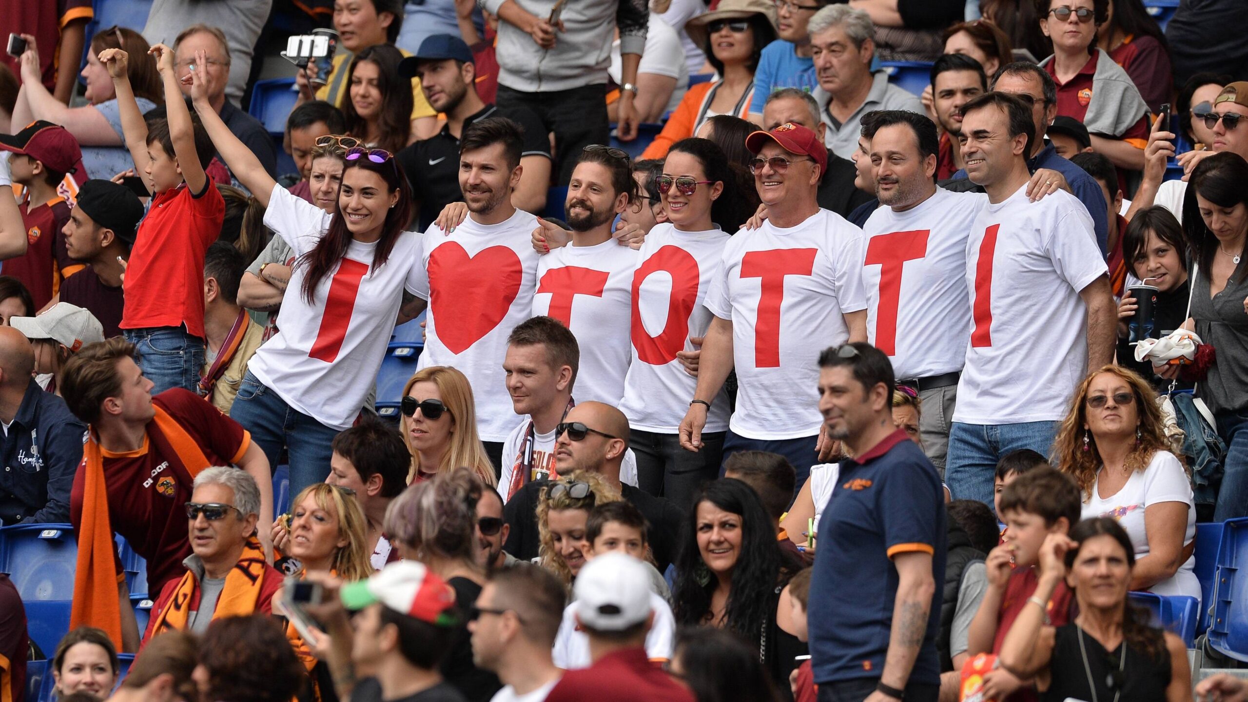 Totti e la Roma, una storia d'amore viscerale