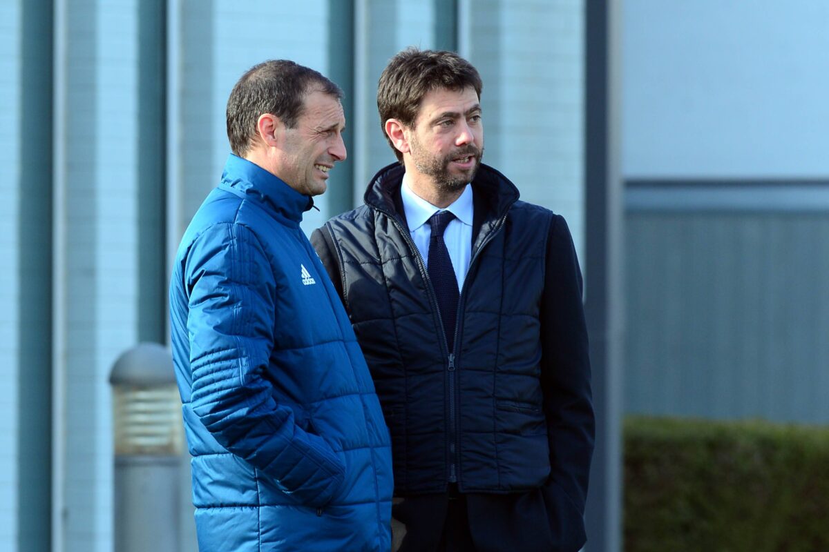 Massimiliano Allegri e Andrea Agnelli