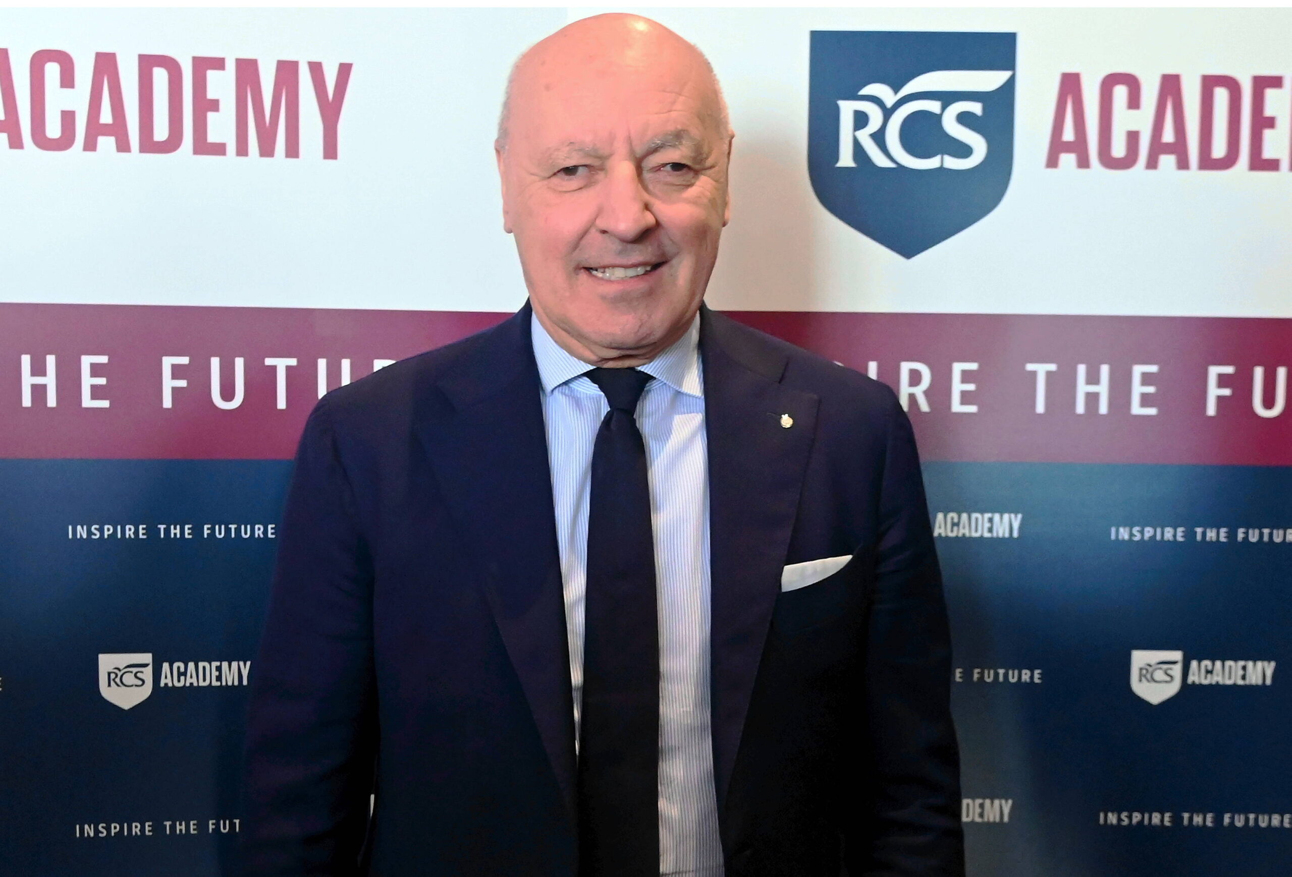 Il presidente dell'Inter, Giuseppe Marotta