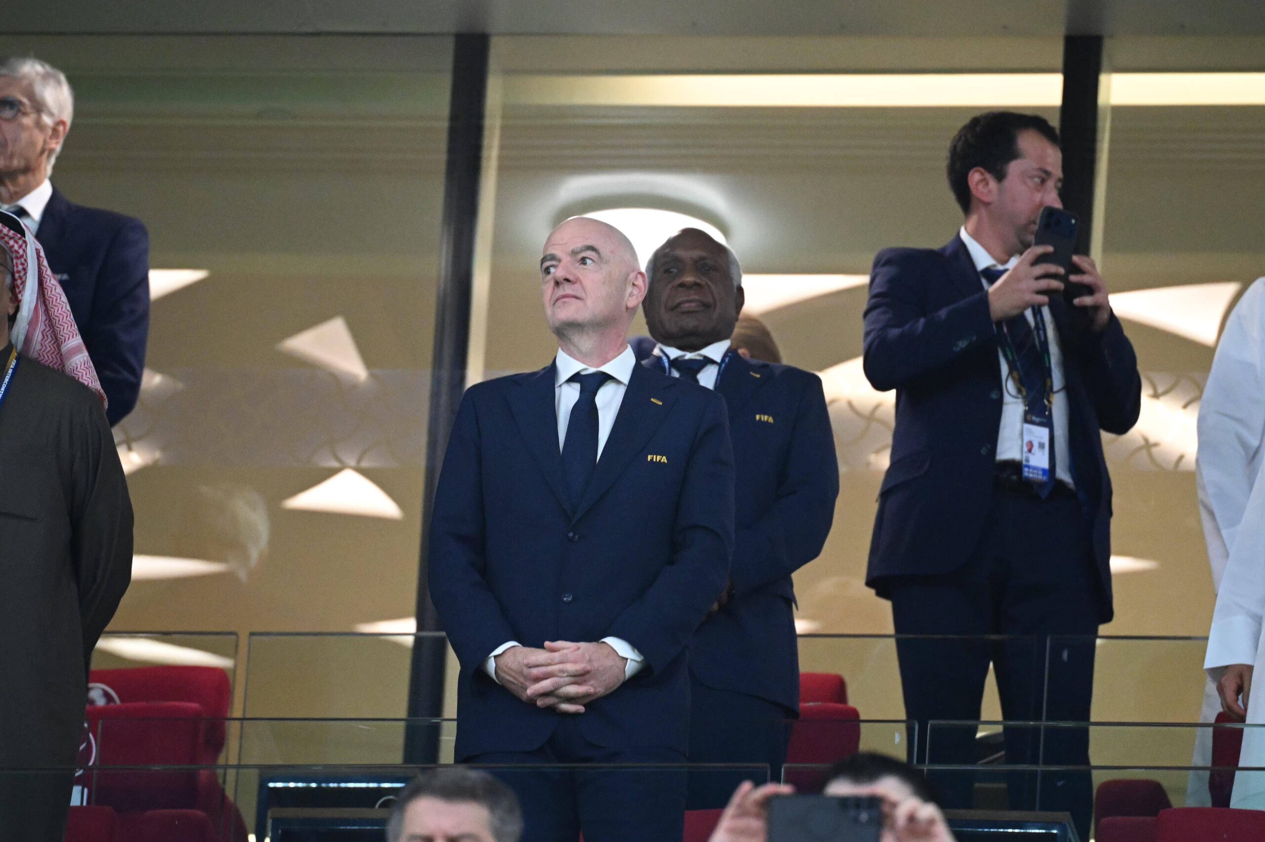 Il presidente della Fifa Gianni Infantino