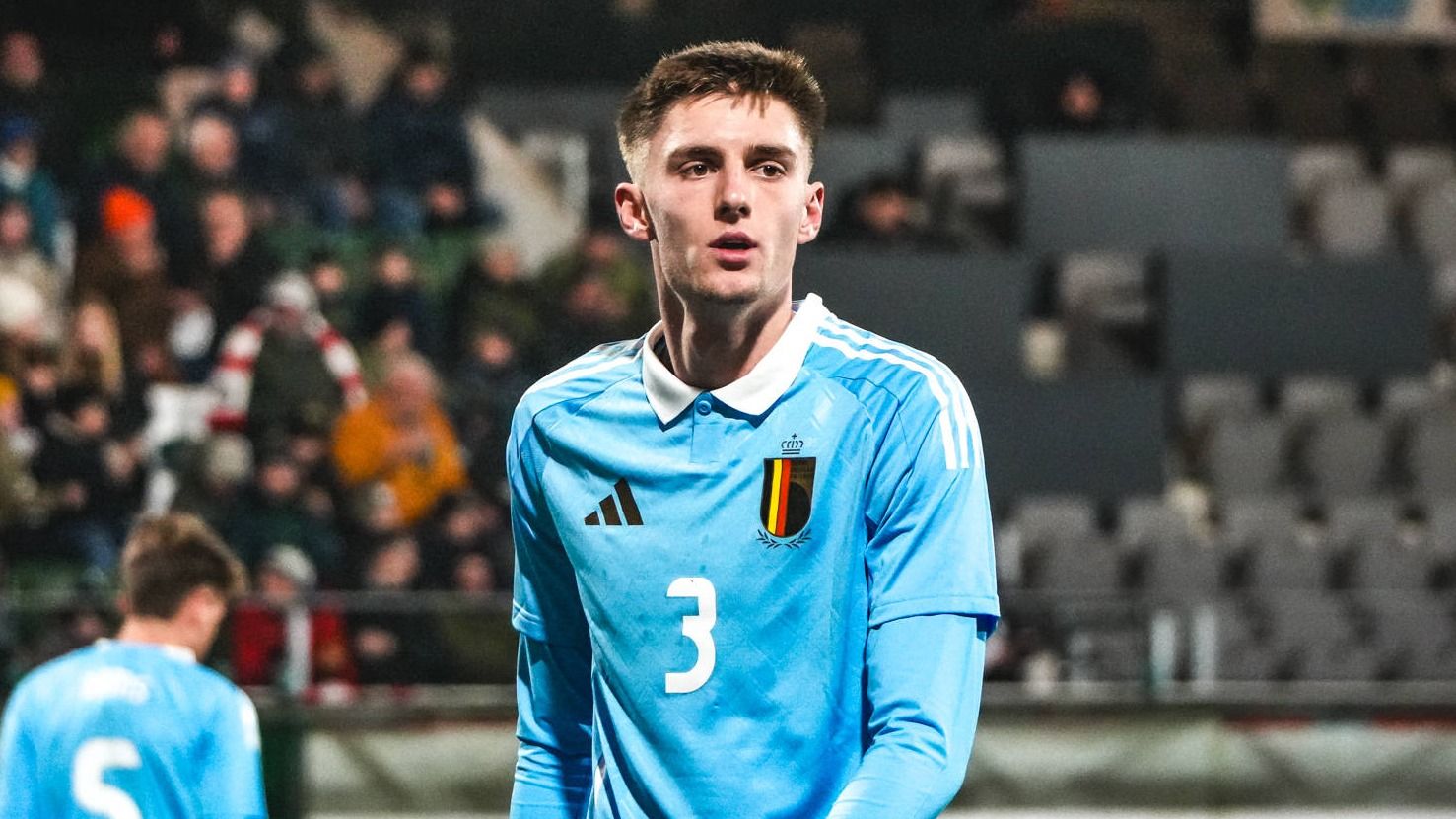 Jorne Spileers difensore del Club Bruges e del Belgio under 21