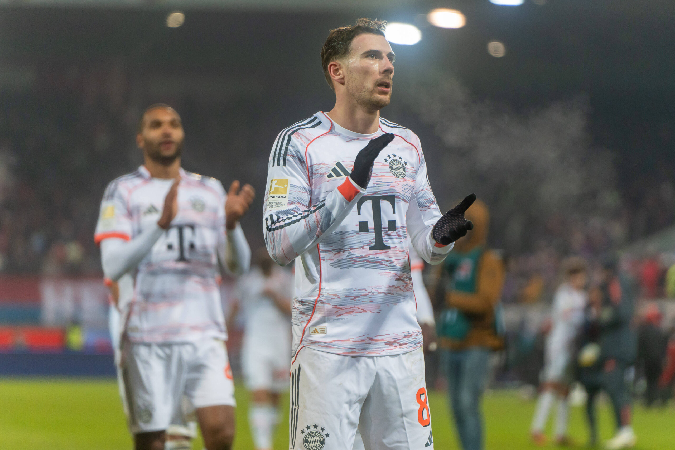 Leon Goretzka in uscita dal Bayern Monaco