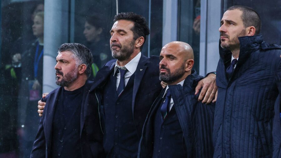 Lo staff della nazionale italianajpg