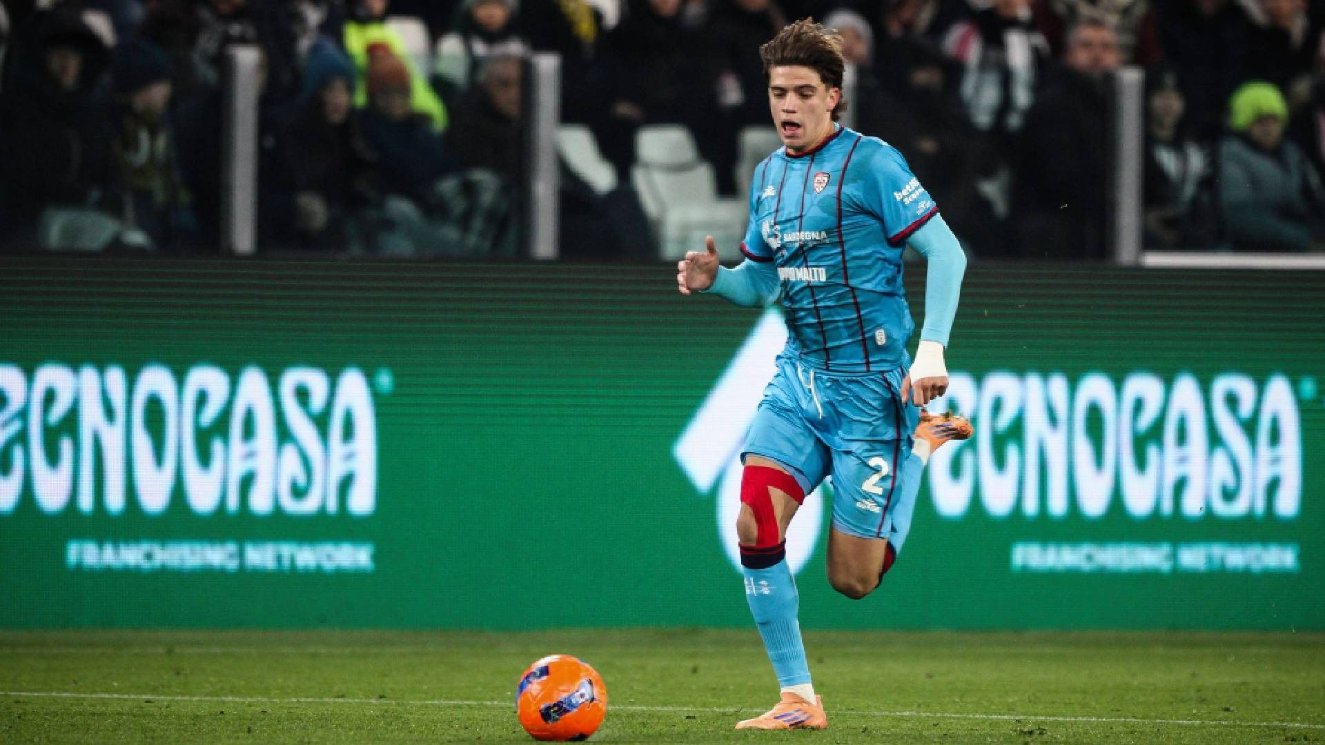 Marco Palestra in azione all'Allianz Stadium