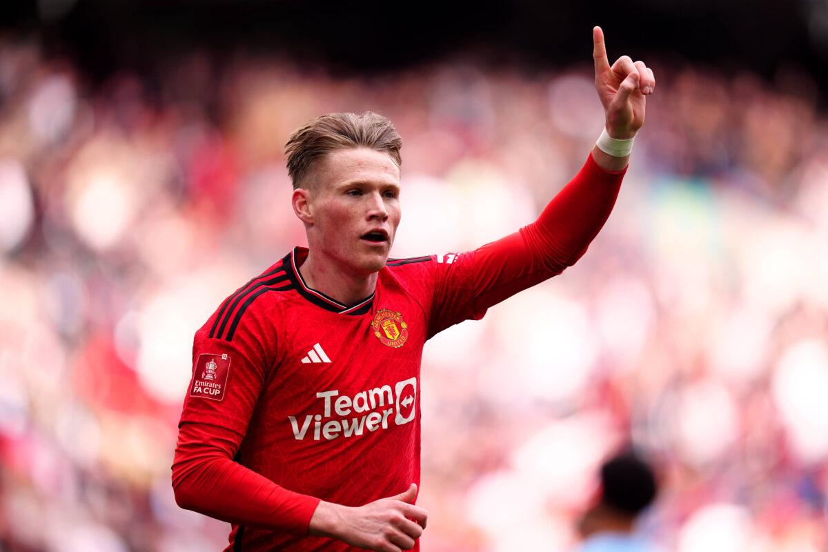 McTominay ai tempi del Manchester United