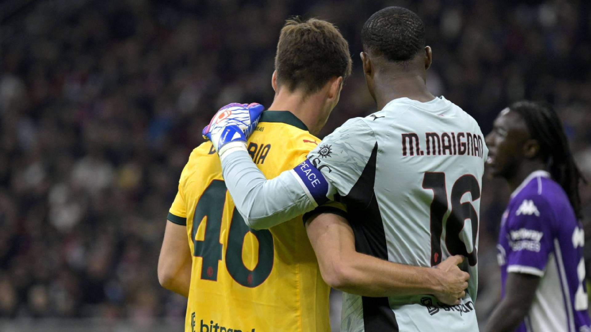 Mike Maignan e Matteo Gabbia