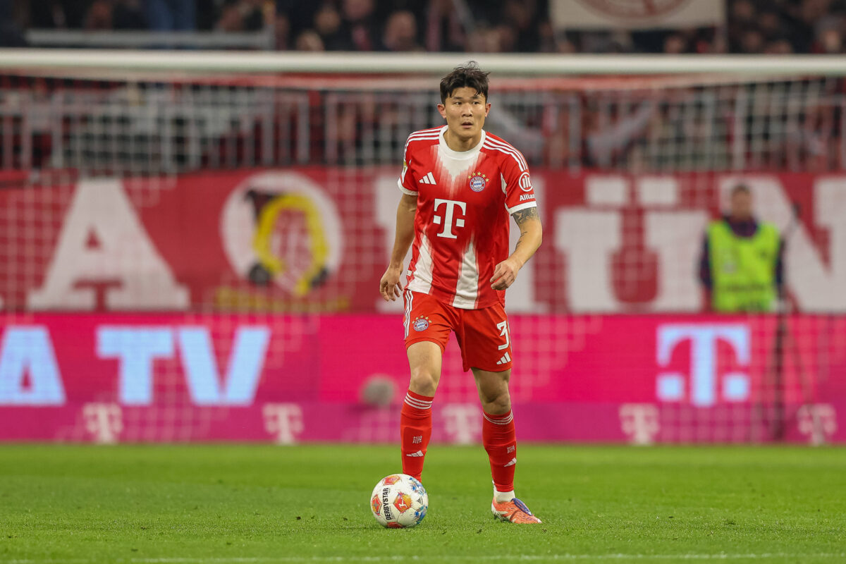 Kim in azione con il Bayern Monaco