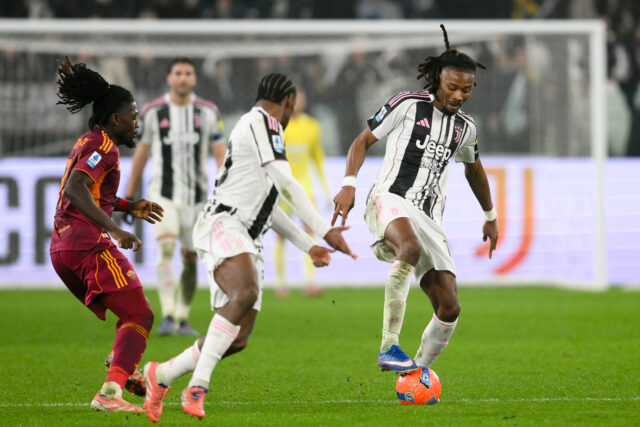 Thuram durante Juventus-Roma
