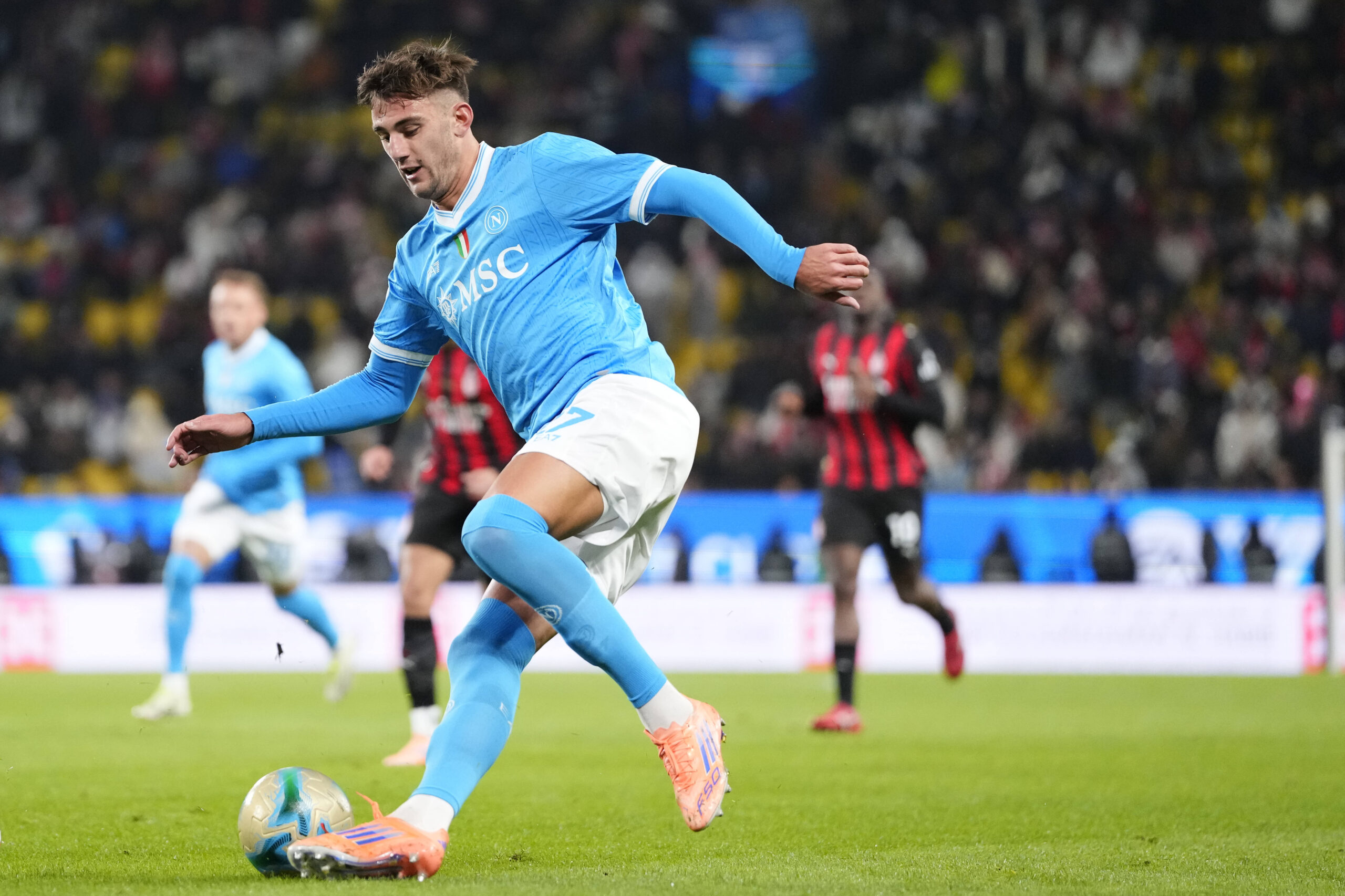 Lucca, prima stagione al Napoli