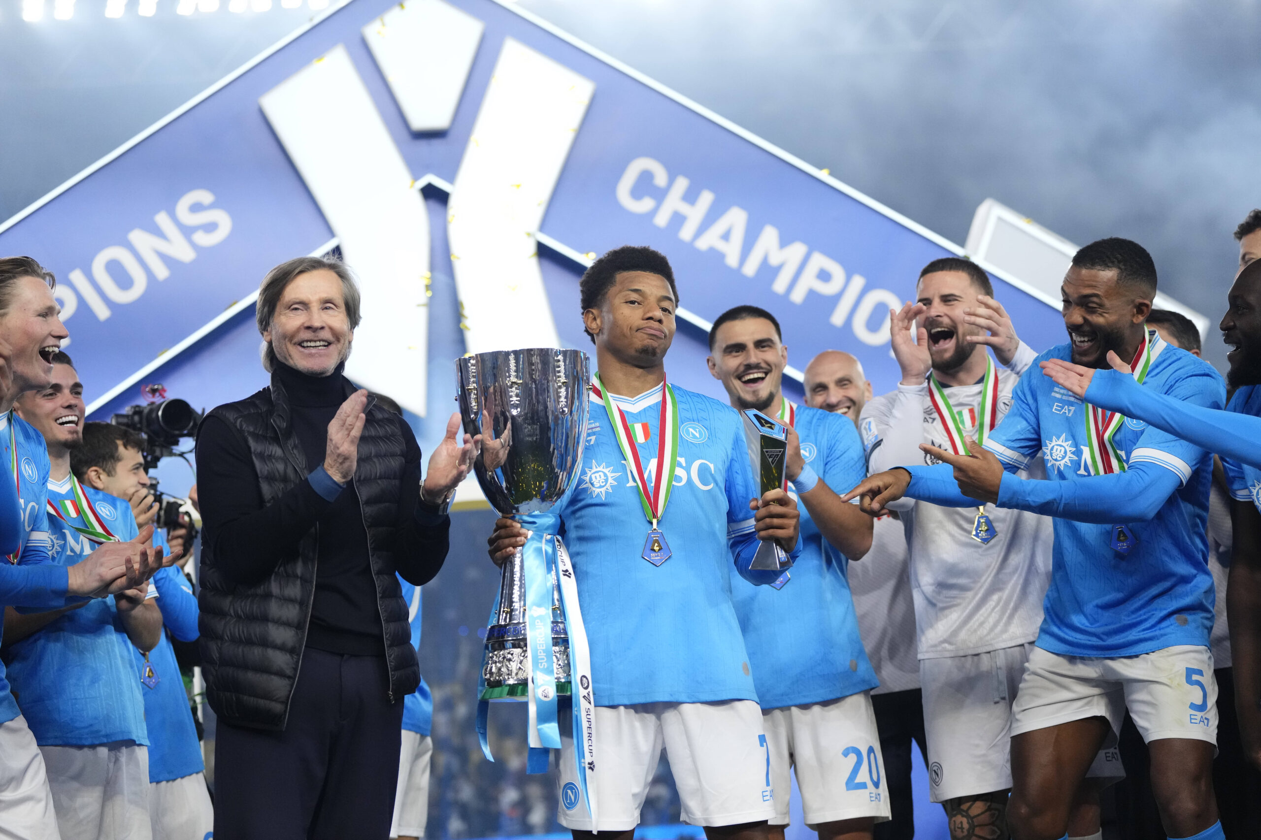 Neres, MVP della finale di Supercoppa Italiana