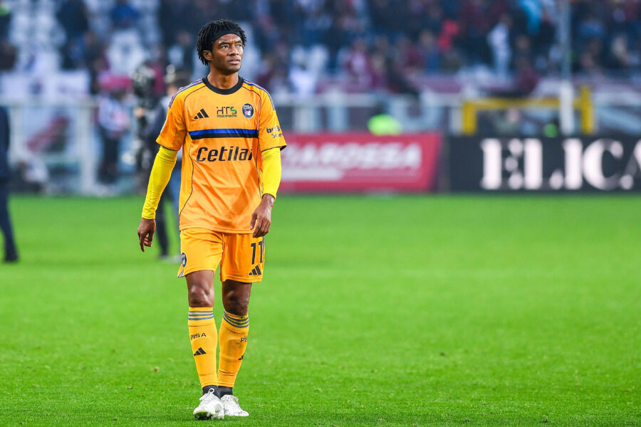 Cuadrado, prima stagione al Pisa
