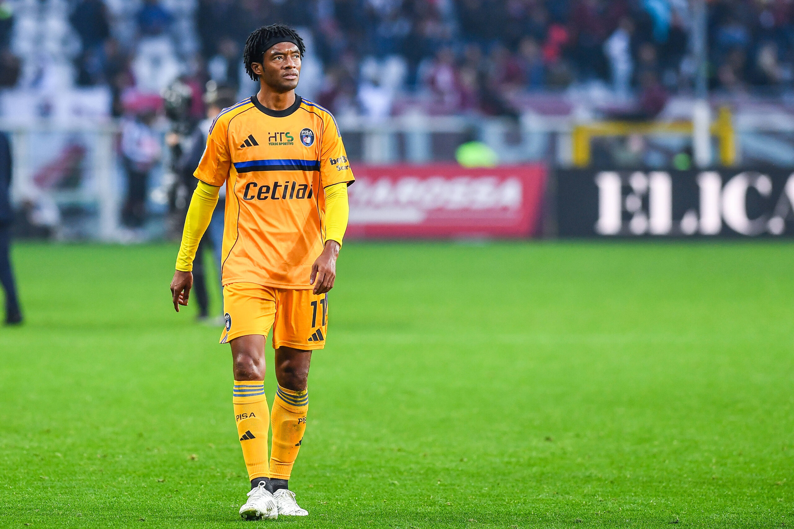 Cuadrado, prima stagione al Pisa