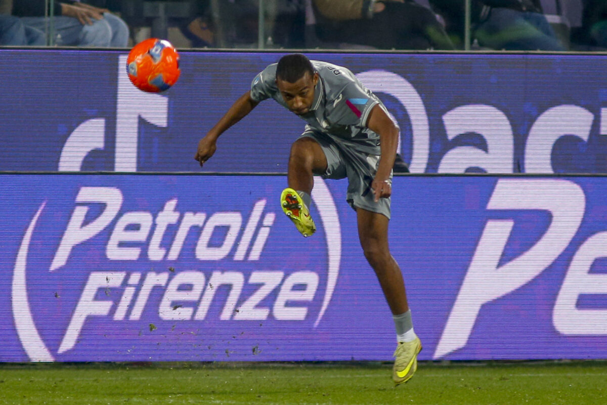 CALCIO - Serie A - ACF Fiorentina vs Hellas Verona FC Rafik Belghali of Hellas Verona FC play the ball during ACF Fiorentina vs Hellas Verona FC, 15° Serie A Enilive 2025-26 game at Artemio Franchi stadium in Firenze (FI), Italy, on Dicember 14, 2025. Florence Italy PUBLICATIONxNOTxINxFRAxUK Copyright: xIPAxSport ABACAx