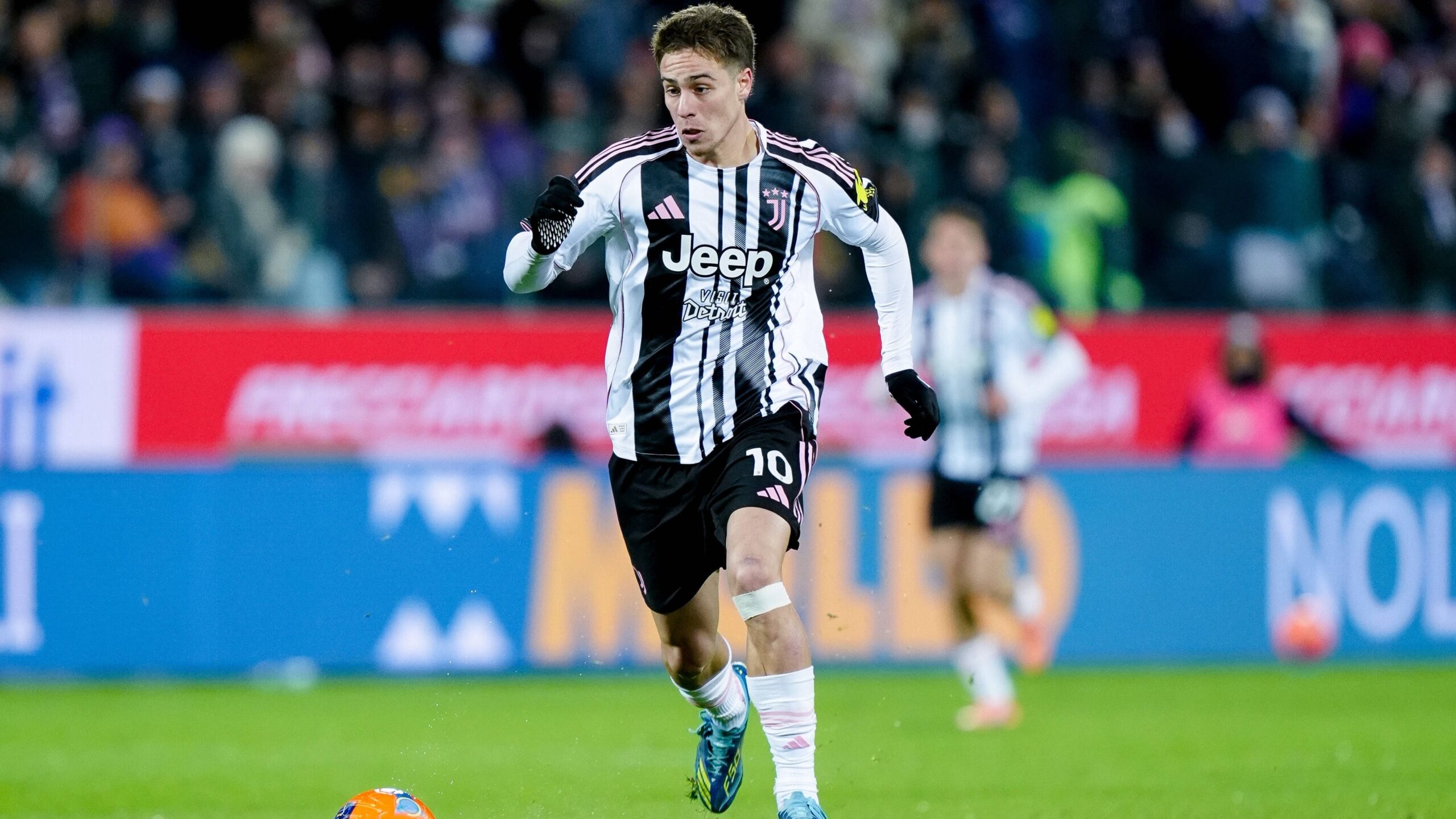 yildiz con la maglia della Juve