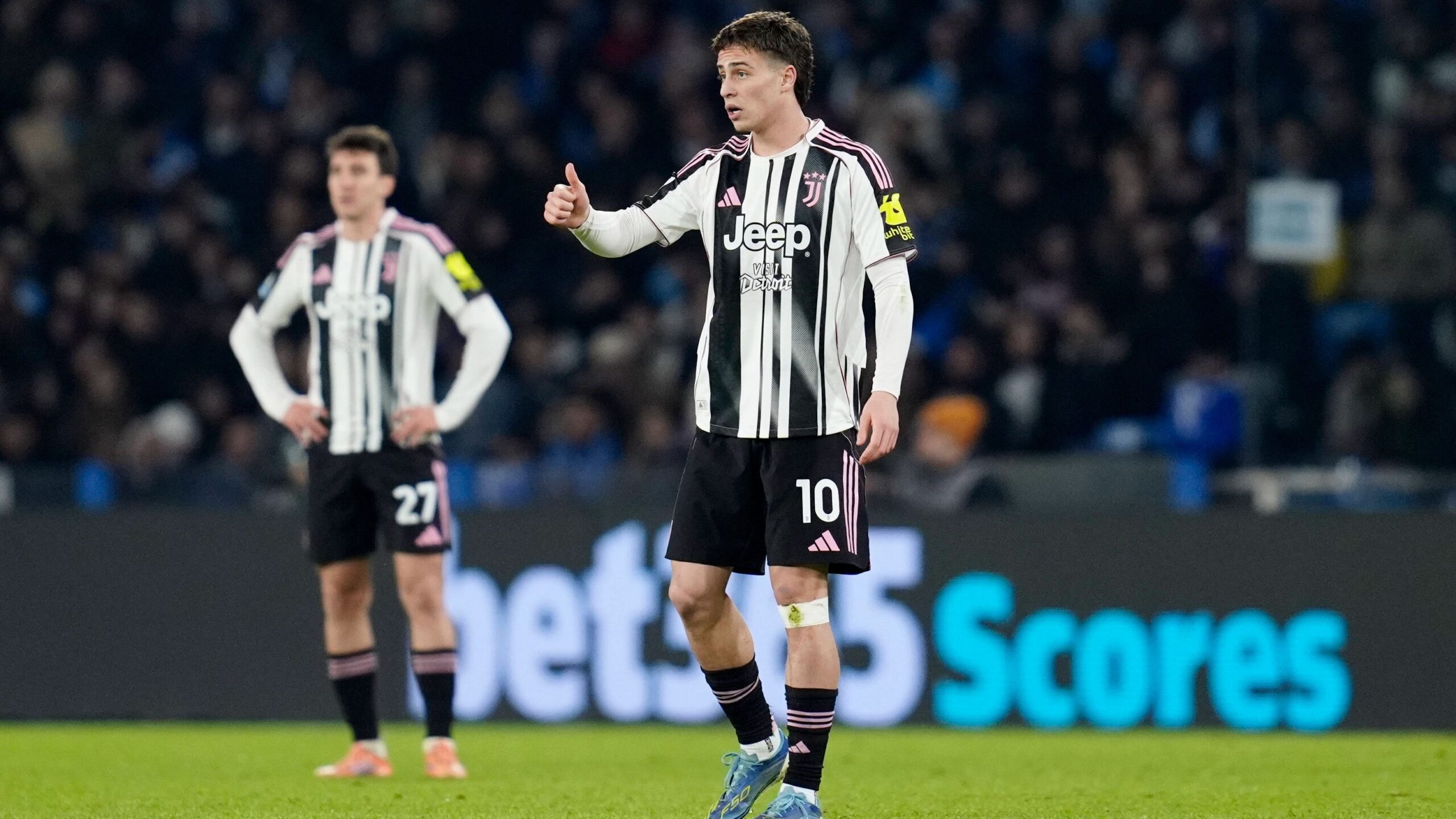 yildiz in napoli juve