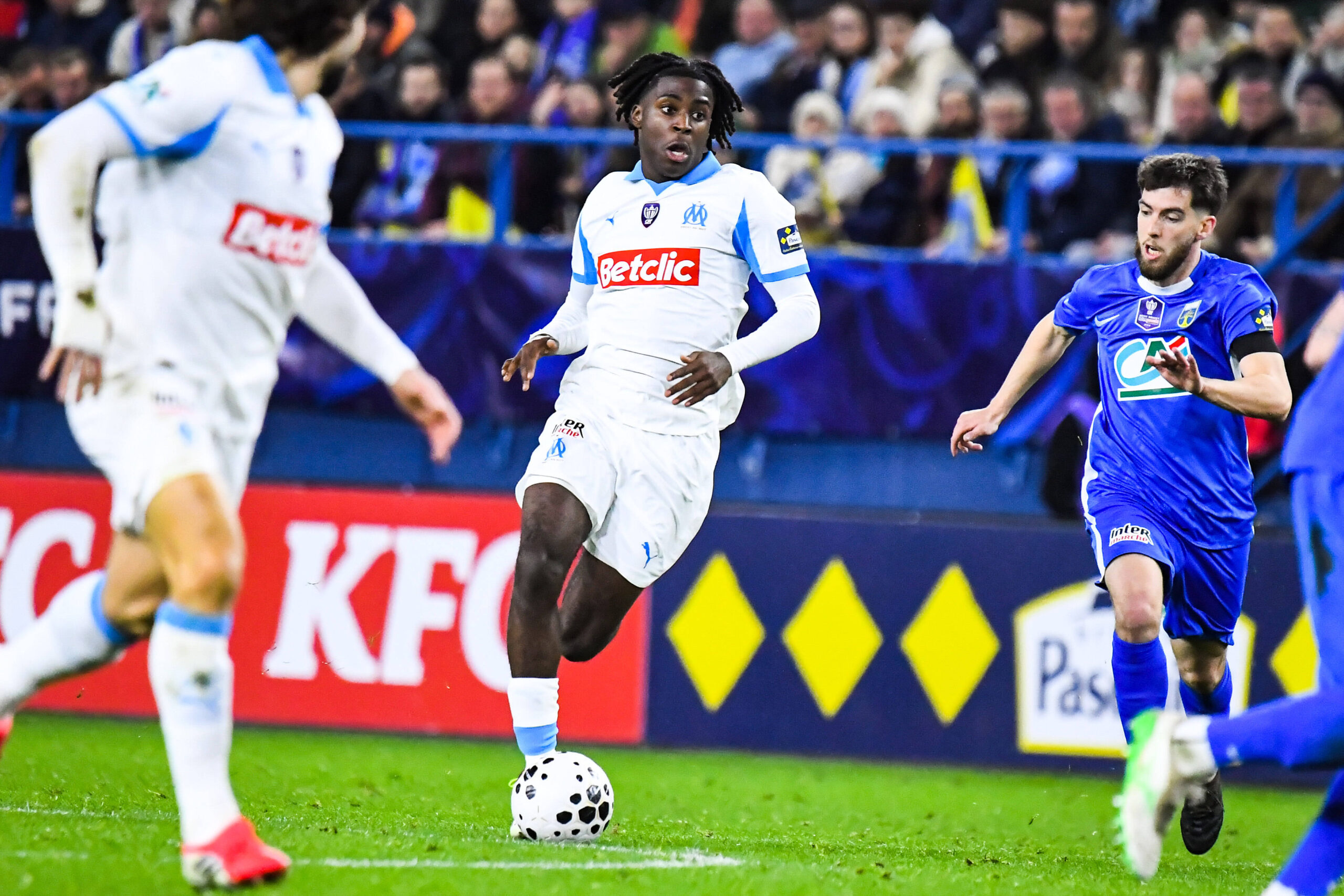 Darryl Bakola, centrocampista in arrivo al Sassuolo dall'OM