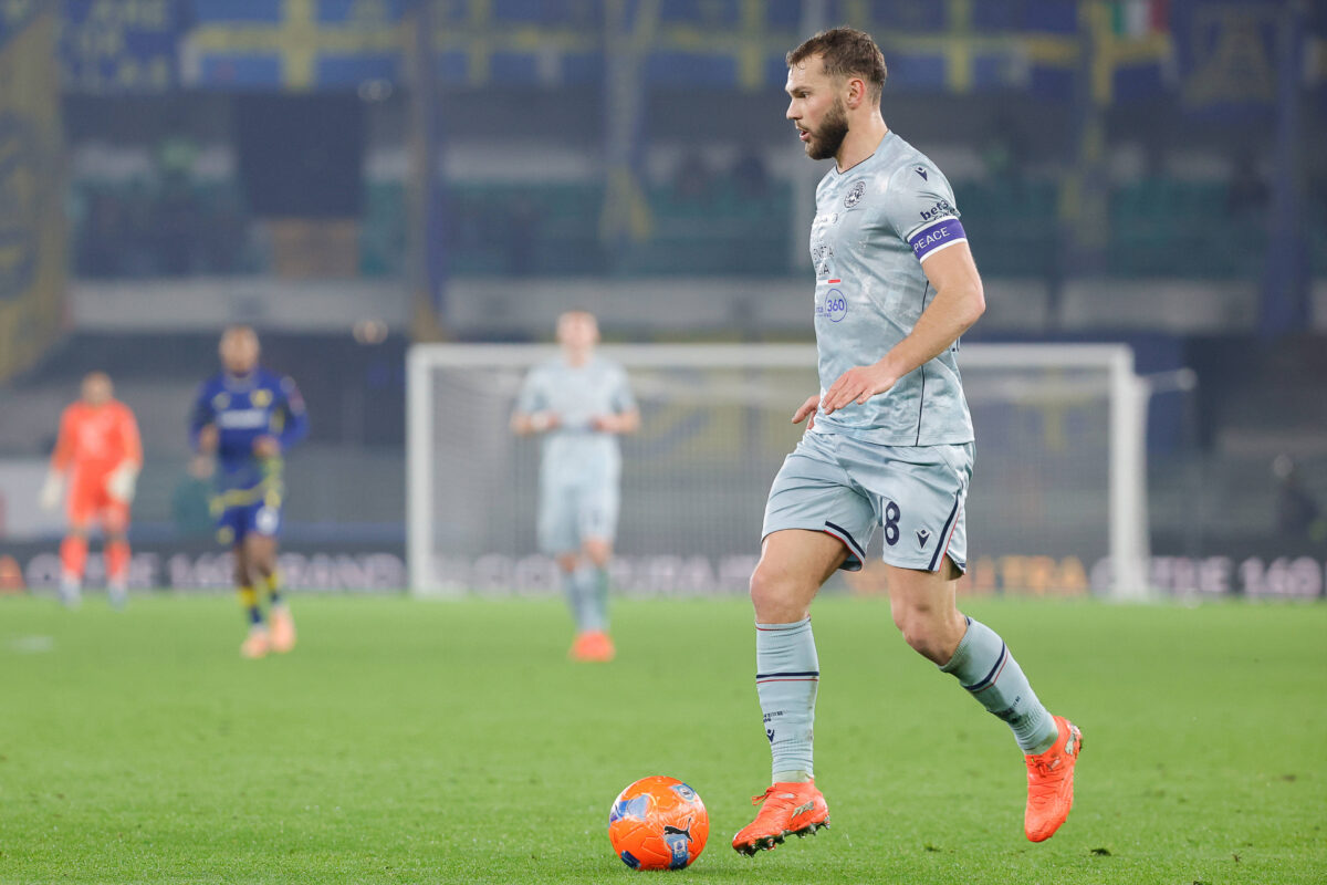 Jesper Karlstrom, centrocampista dell'Udinese classe '95