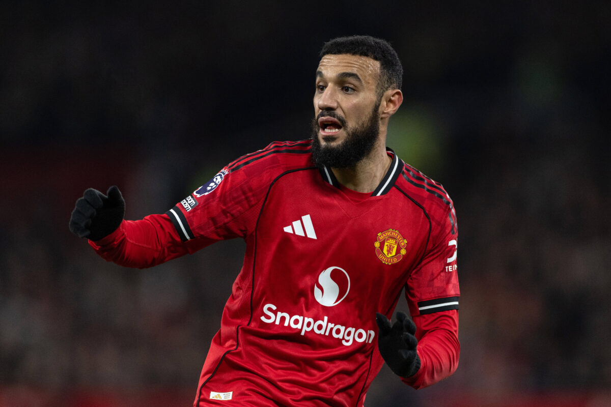 Noussair Mazraoui, terzino marocchino in forza al Manchester United