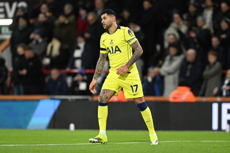 Cristian Romero, difensore argentino del Tottenham