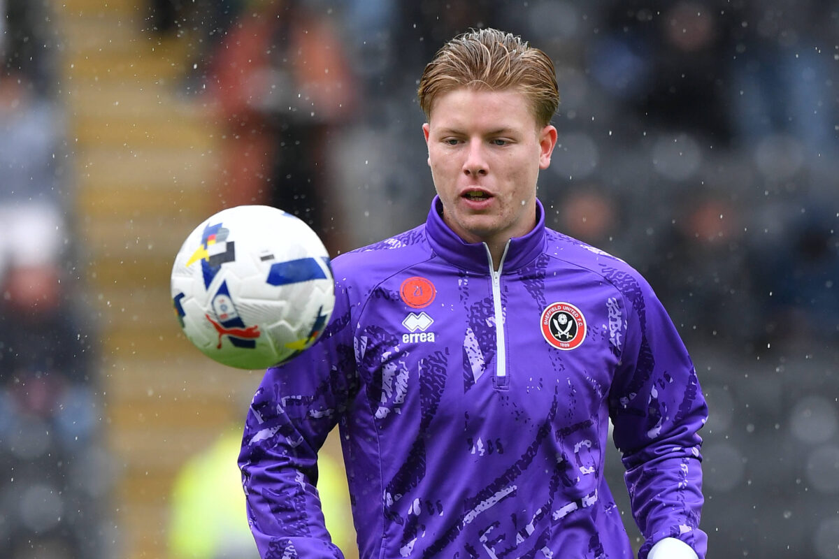 Nils Zatterstrom, difensore dello Sheffield United che piace al Genoa