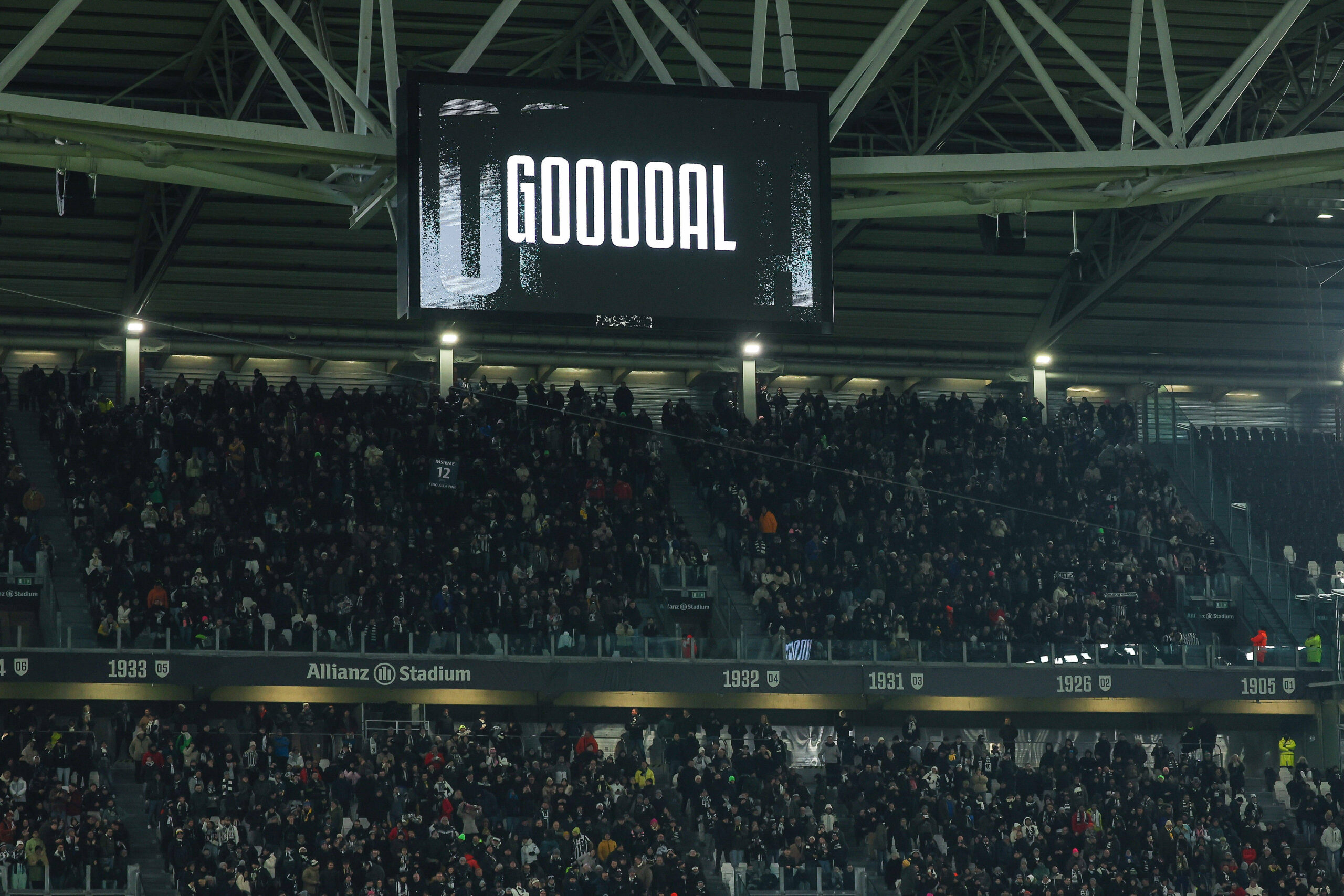 Lo Juventus Stadium durante Juve-Cremonese