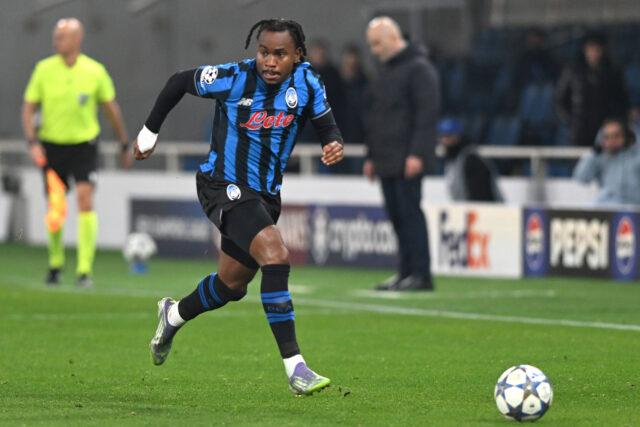 Lookman durante Atalanta-Chelsea