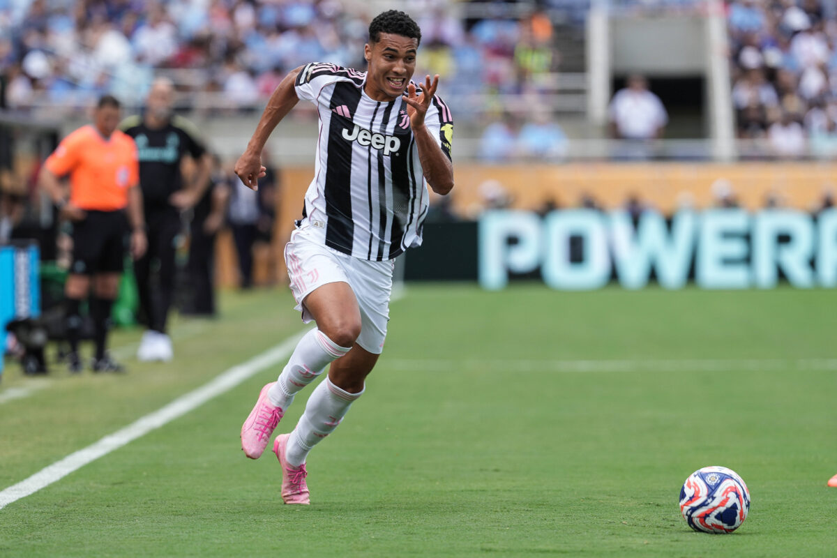 Alberto Costa con la maglia della Juventus