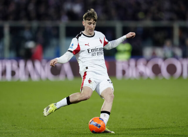 Saelemaekers durante Fiorentina-Milan