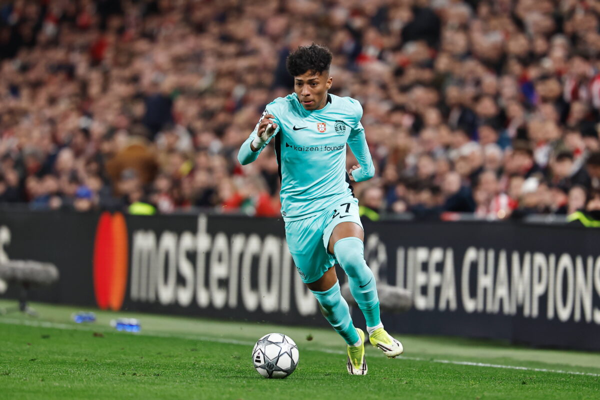 Alisson Santos, 30 presenze e 3 gol in stagione con la maglia dello Sporting Lisbona