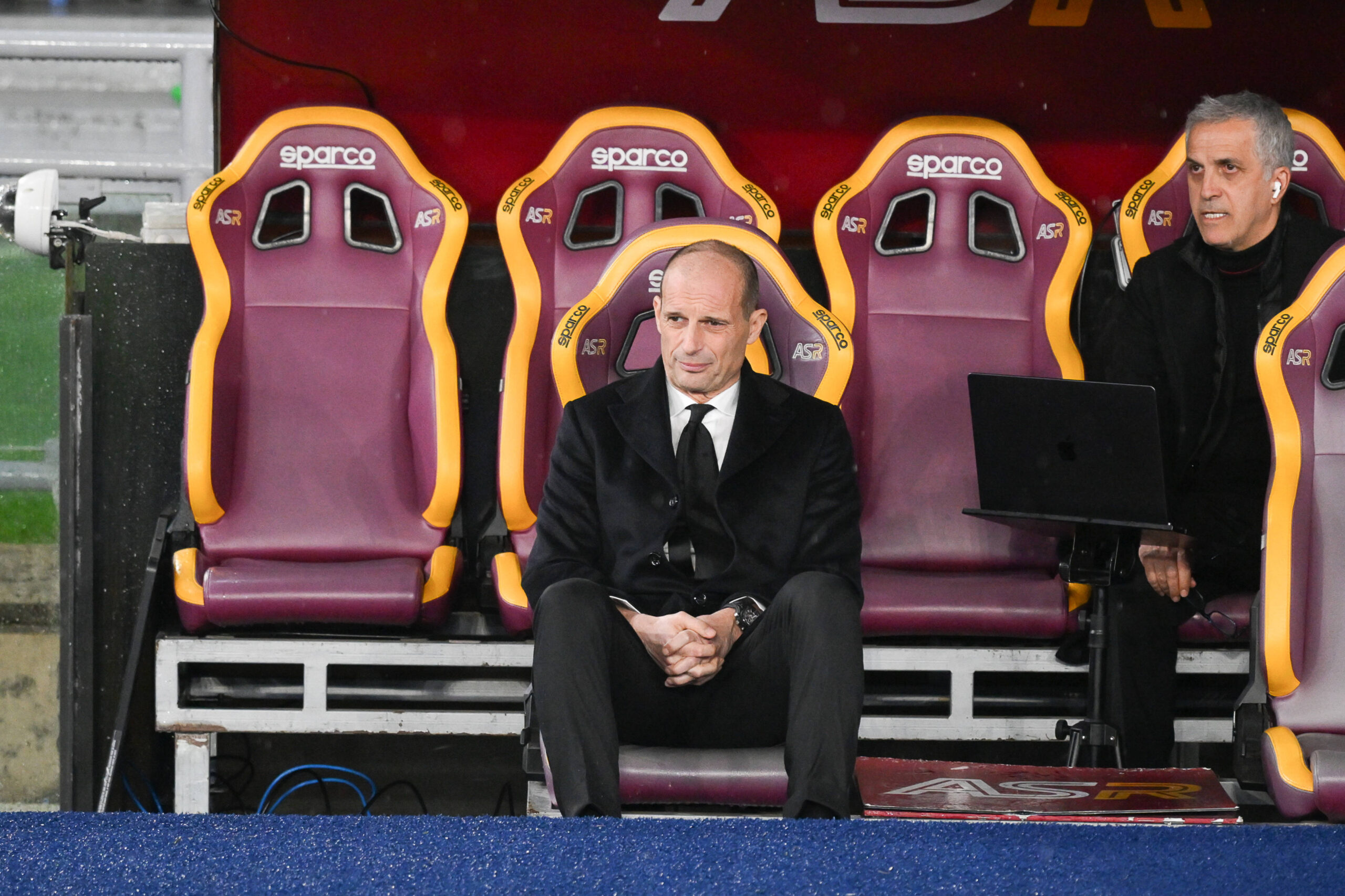 L'allenatore del Milan Massimiliano Allegri