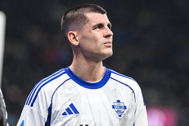 Alvaro Morata attaccante del Como