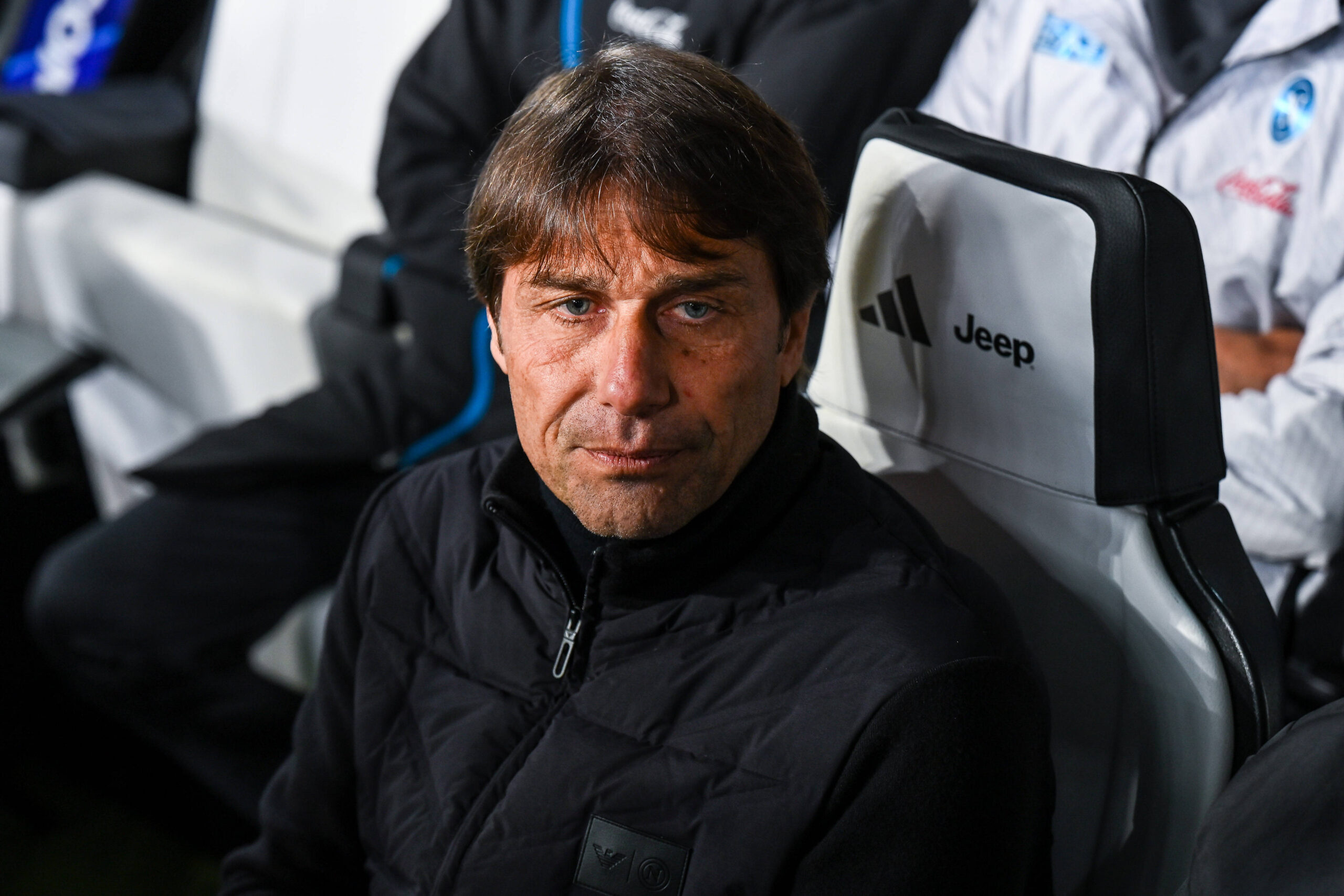 il tecnico del Napoli Antonio Conte
