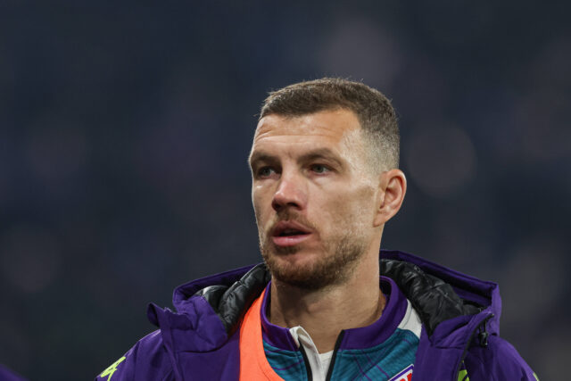 Dzeko, prima stagione alla Fiorentina