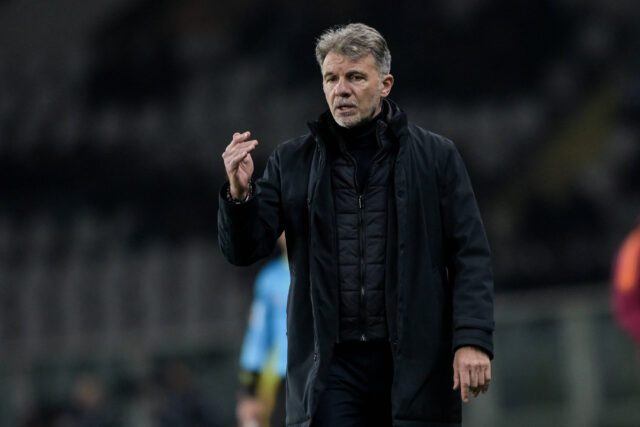 L'allenatore del Torino Marco Baroni