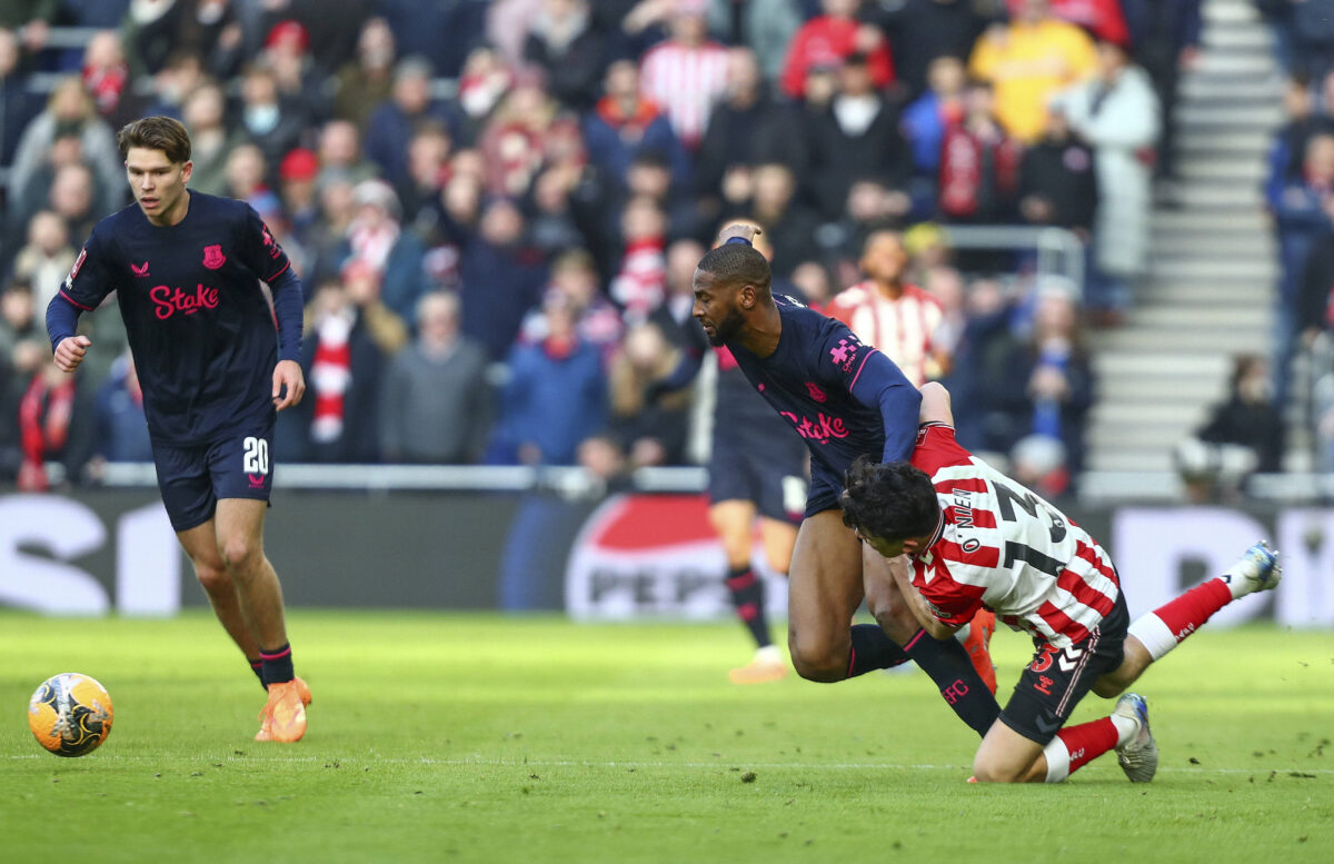 Beto, centravanti dell'Everton