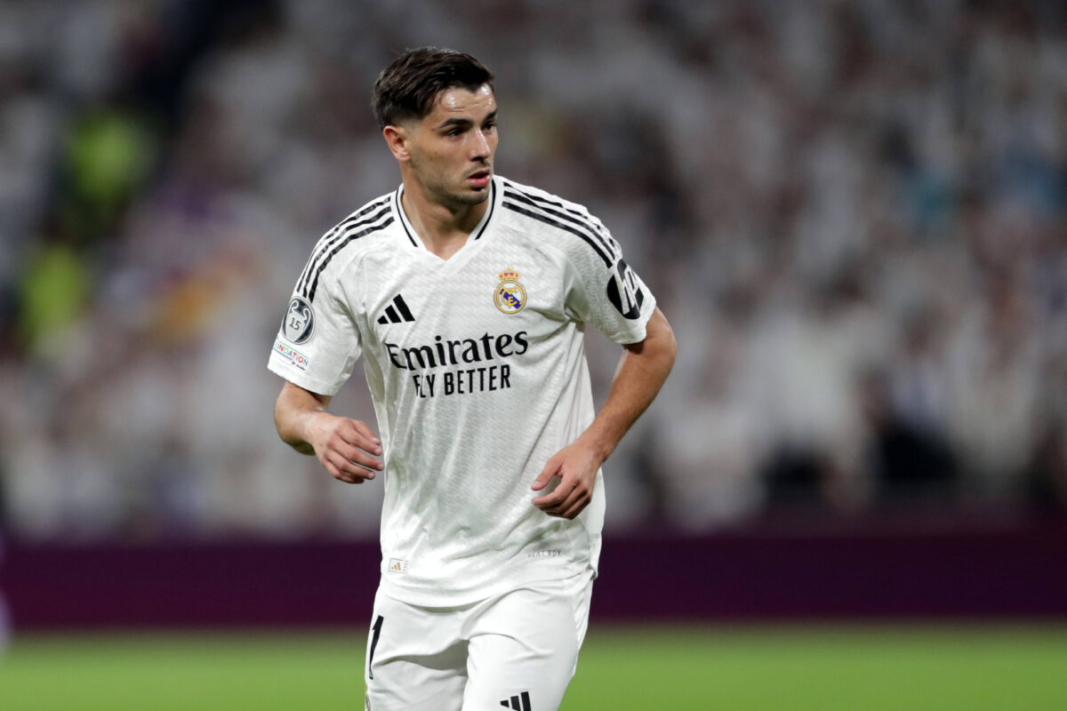 Brahim Diaz con la maglia del Real Madrid