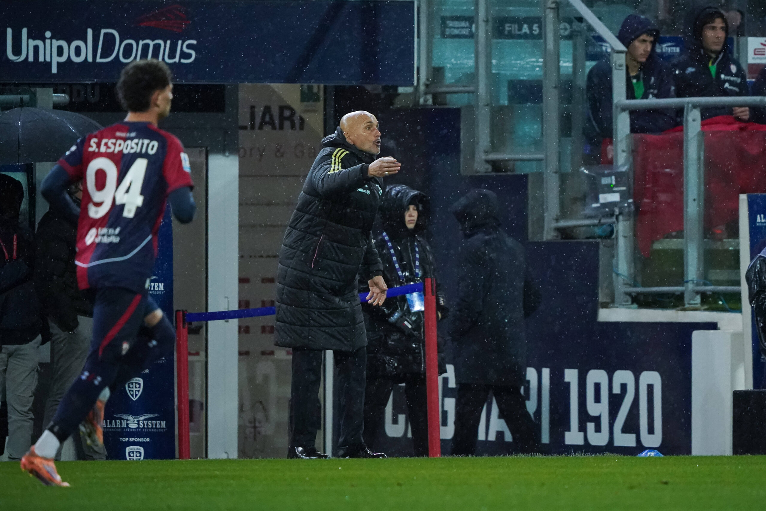 Luciano Spalletti durante Cagliari-Juventus