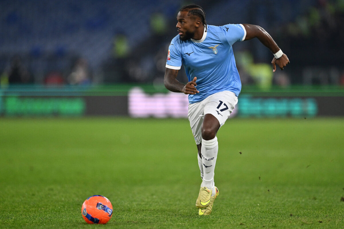 Tavares durante Lazio-Milan