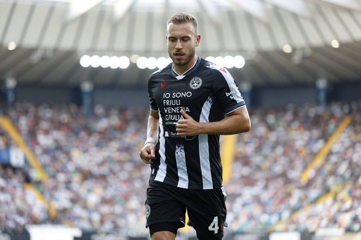 Sandi Lovric, 117 presenze e 9 gol con la maglia dell'Udinese