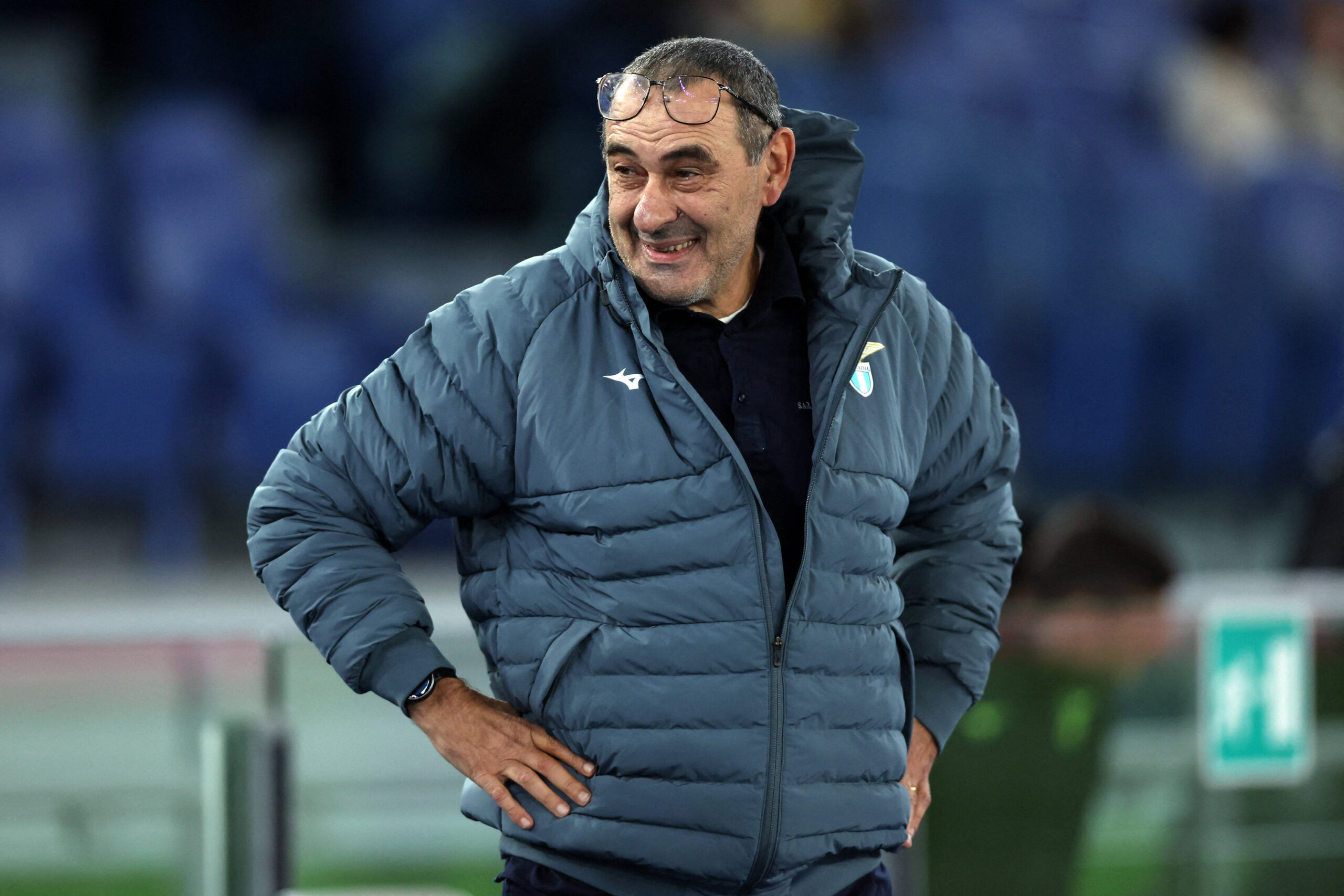 Sarri in panchina contro la Cremonese